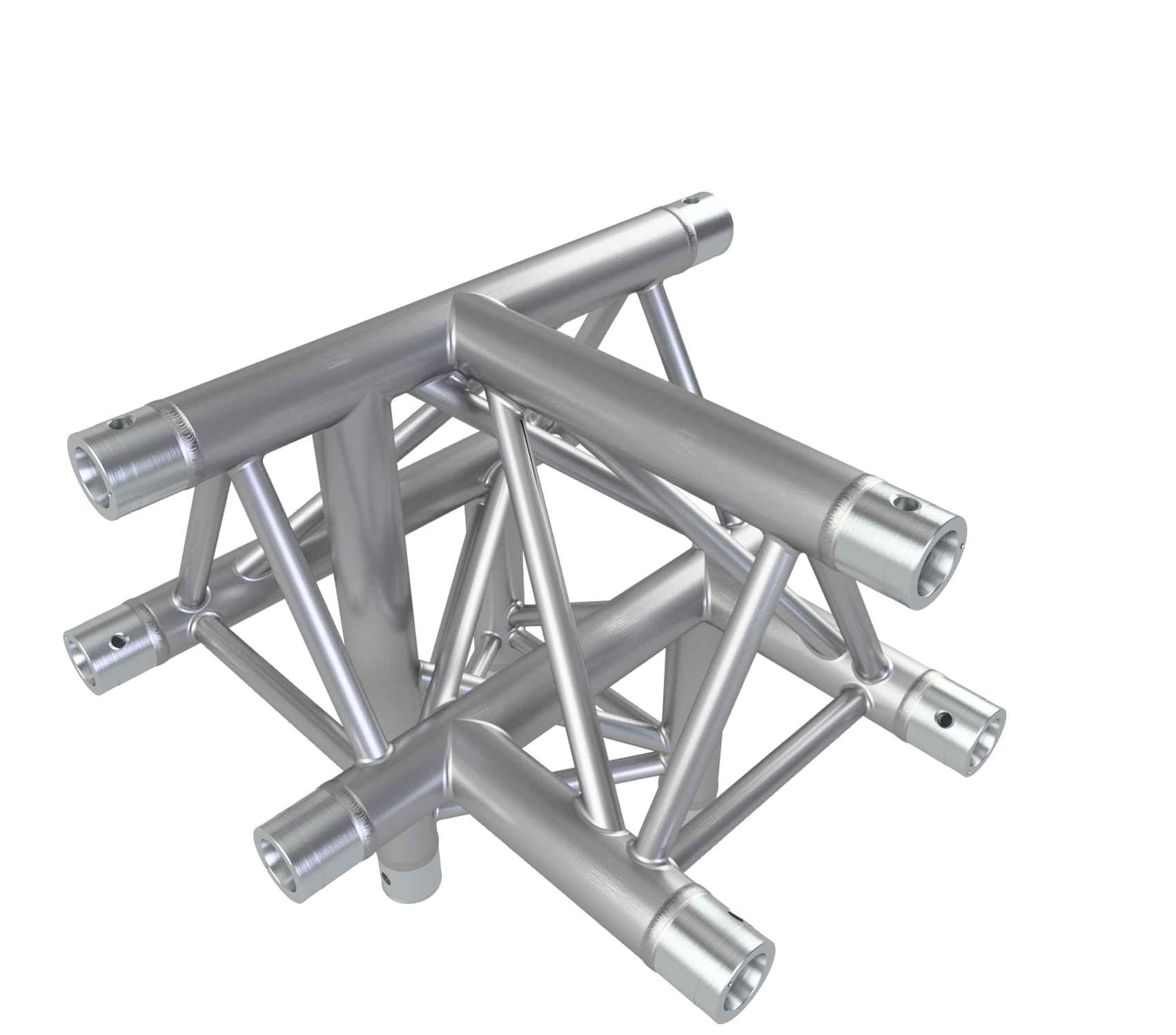 Eurotruss FD33 T-Stück + Down RIGHT 4-way corner 50 x 50 x 50 cm