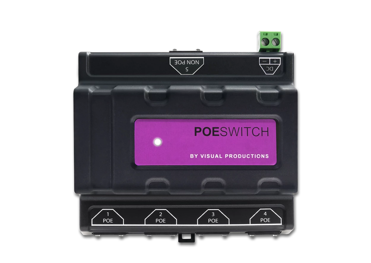 Visual Productions PoE Switch Visual Productions PoE Switch