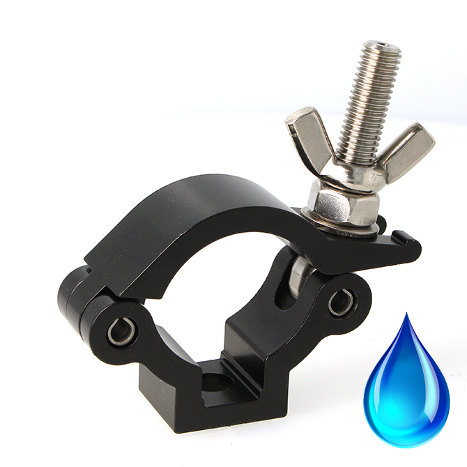 Doughty Engineering Light Weight Slimline Half Coupler, schwarz Doughty Engineering Light Weight Slimline Half Coupler, schwarz