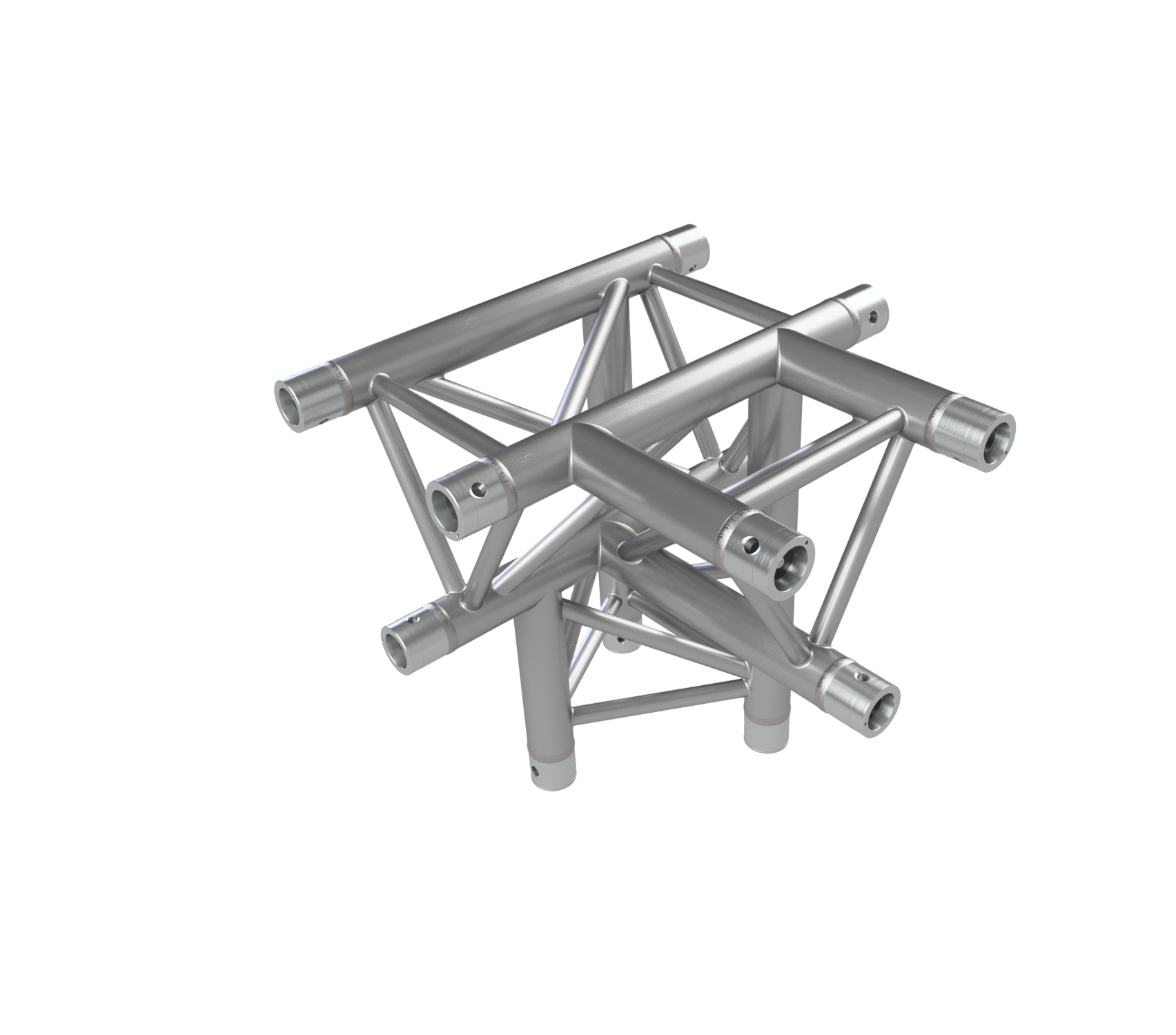 Eurotruss FD33 T-Stück + Up 4-way corner 50 x 50 x 50 cm