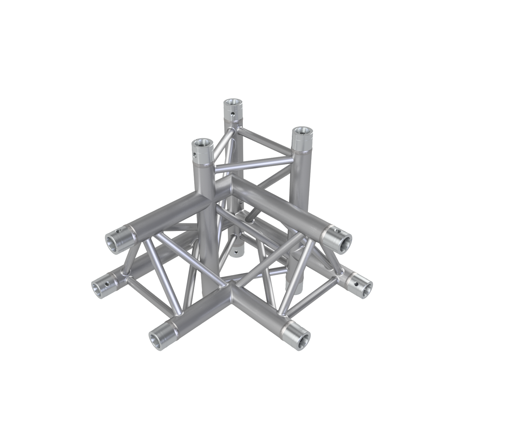Eurotruss FD33 90° Ecke 4-Weg + Up + Down RIGHT  50 x 50 x 50 cm