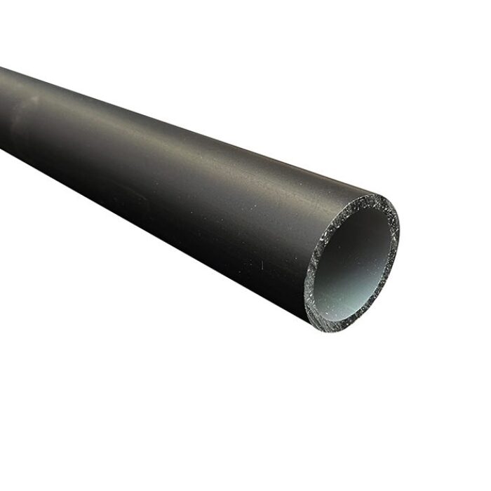 Doughty Engineering Tube en aluminium 1 m (anodisé noir)