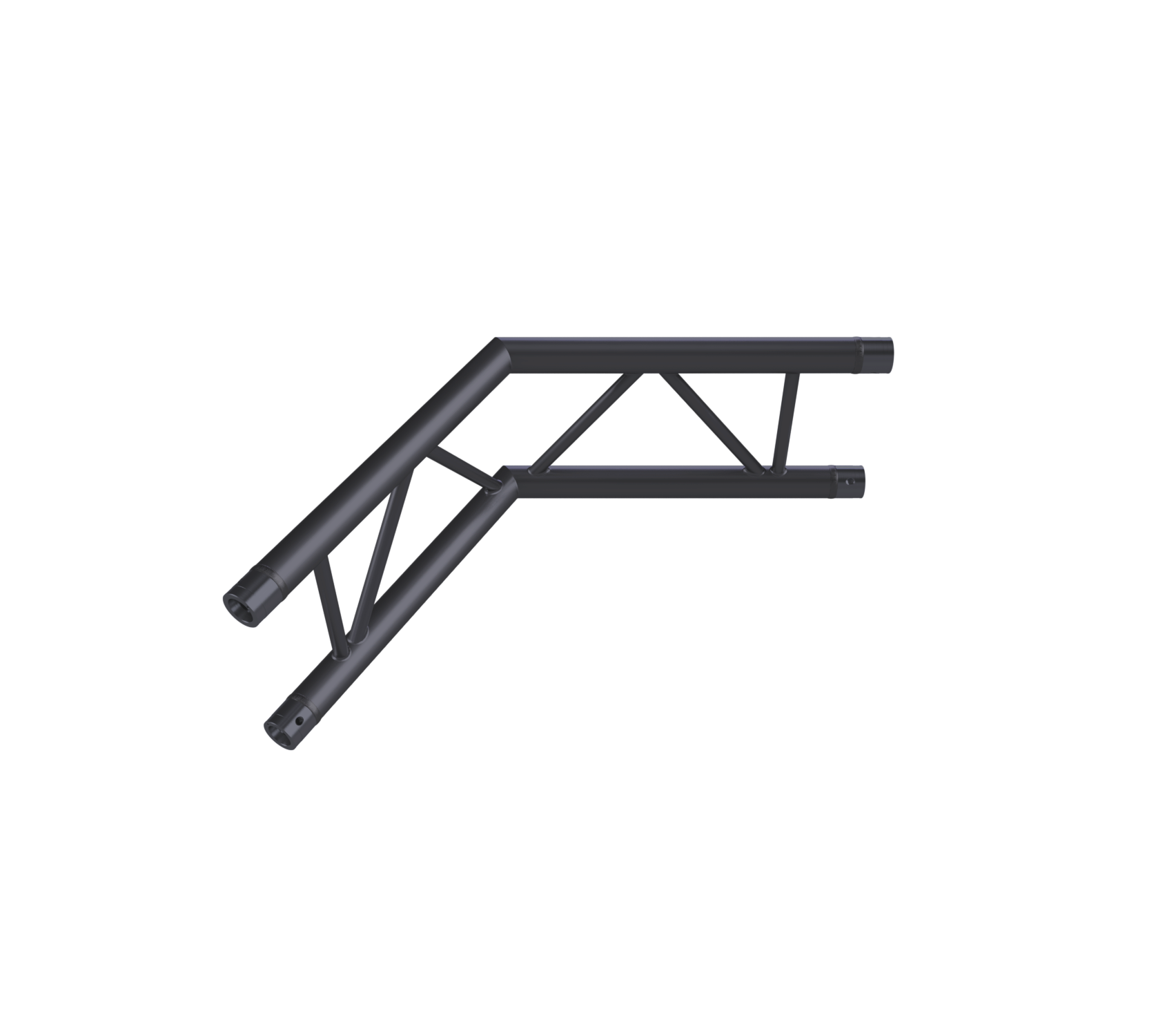 Eurotruss HD32 120° Ecke 2-Weg 50 x 50 cm, schwarz