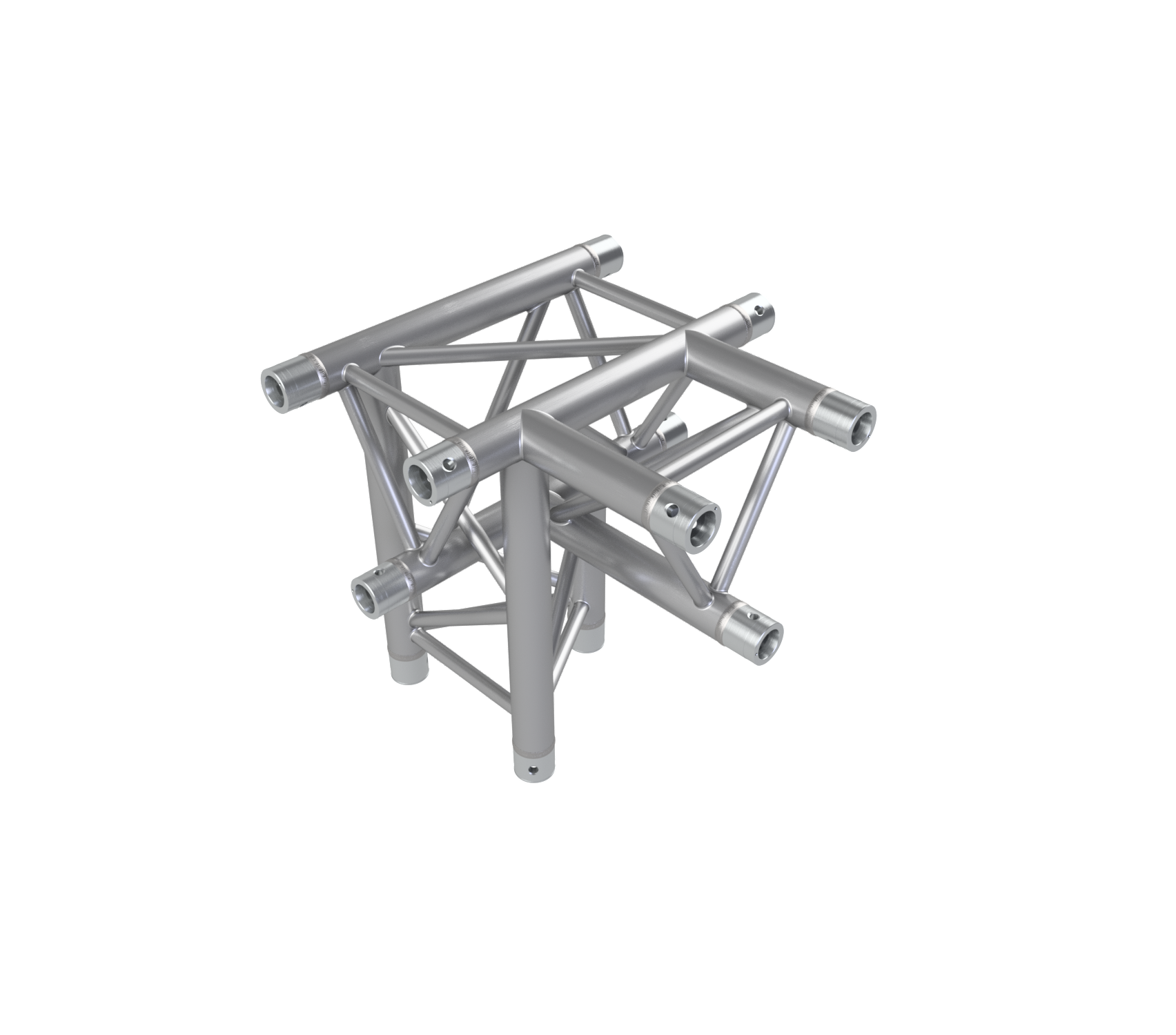 Eurotruss FD33 T-Stück + Up RIGHT 4-way corner 50 x 50 x 50 cm