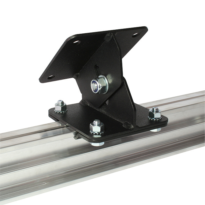 Doughty Engineering Studio Rail 80 Adjustable Angle Bracket avec Rail Clamps