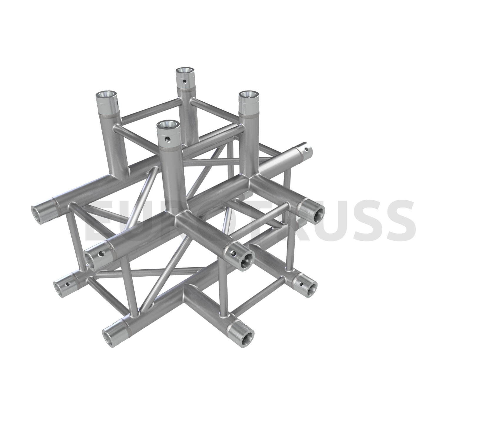 Eurotruss FD34 Pièce en T 4 voies + down 71 x 50 x 50 cm