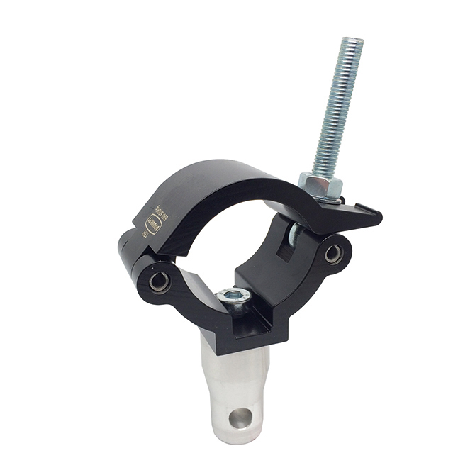 Doughty Engineering Mammoth Clamp mit halbem konischem Verbinder, schwarz