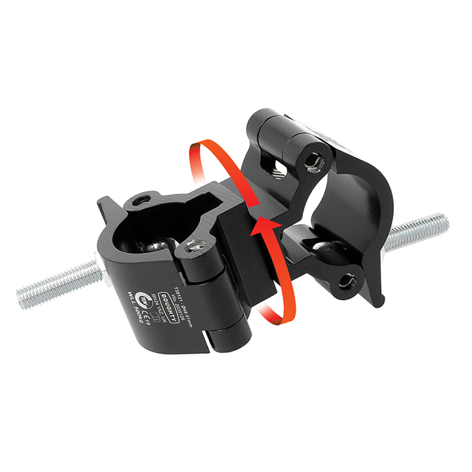 Doughty Engineering Light Weight Swivel Coupler, schwarz Doughty Engineering Light Weight Swivel Coupler, schwarz