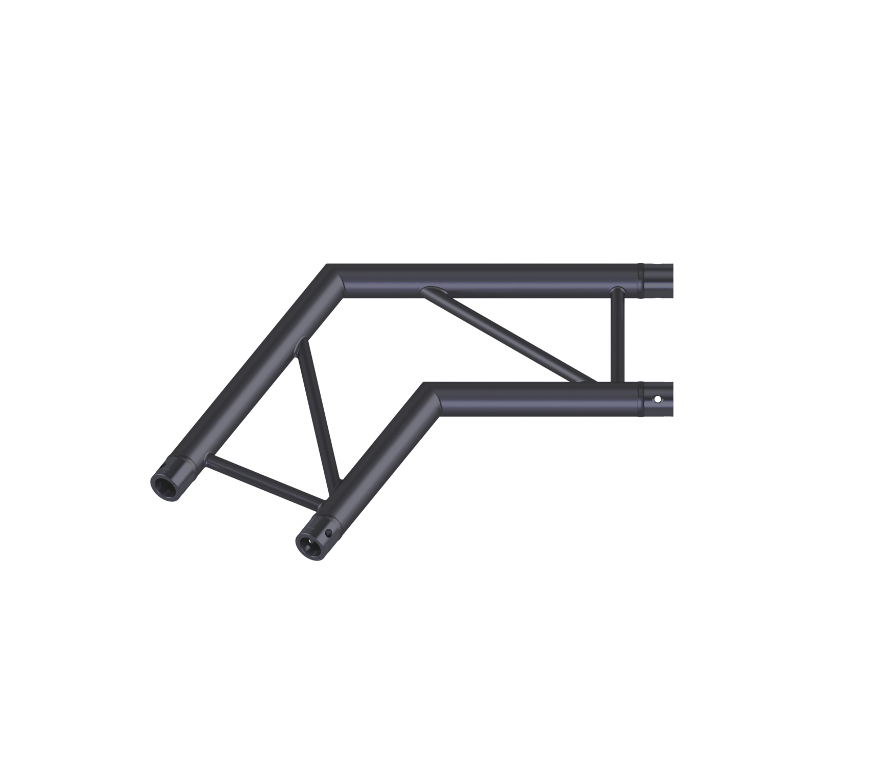 Eurotruss HD32 120° Ecke 2-Weg 50 x 50 cm, schwarz