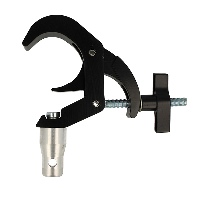 Doughty Engineering Titan Clamp mit halbem konischem Verbinder, schwarz