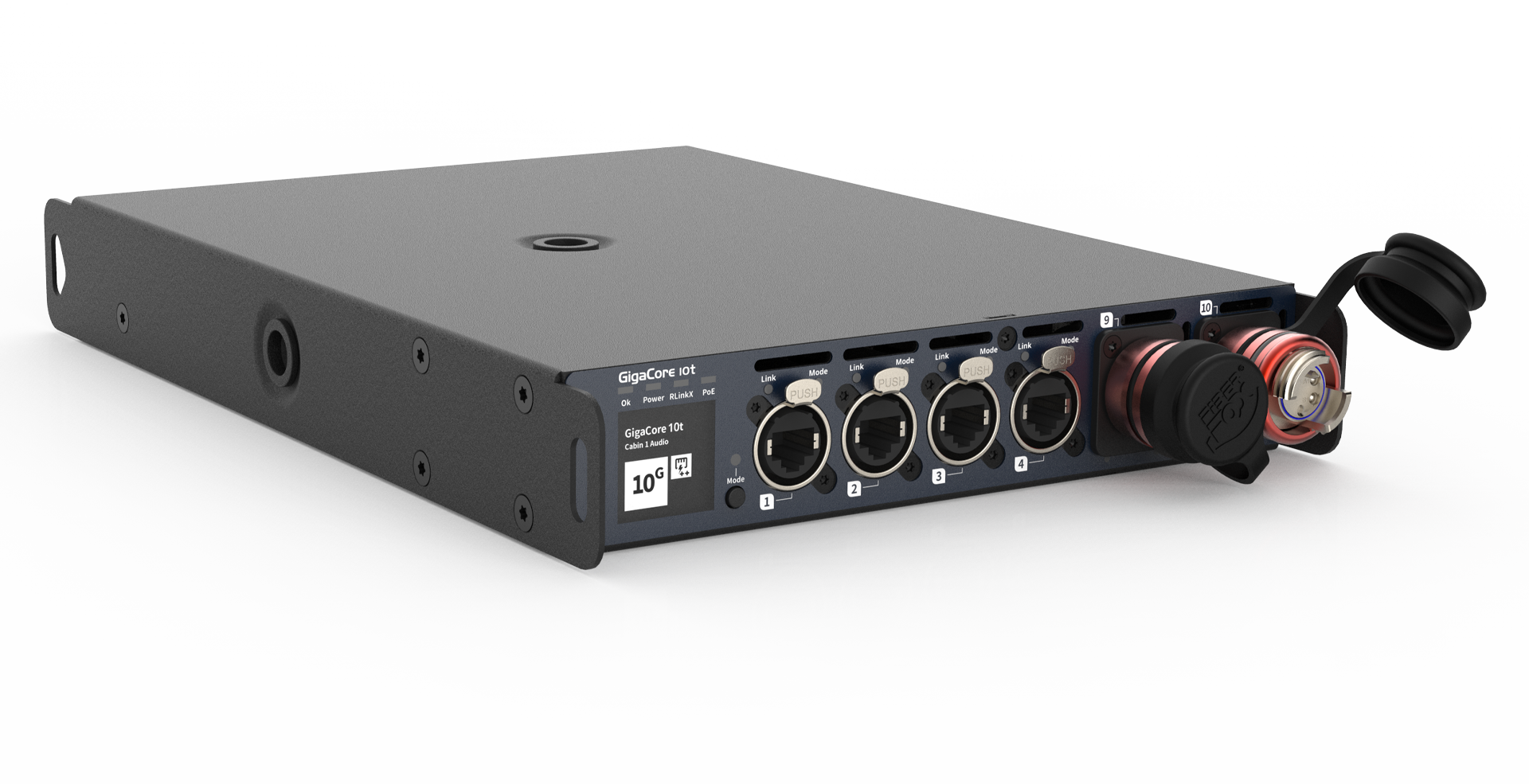 Luminex GigaCore 10t QUAD SMF 10 Gb PoE++ Luminex GigaCore 10t QUAD SMF 10 Gb PoE++