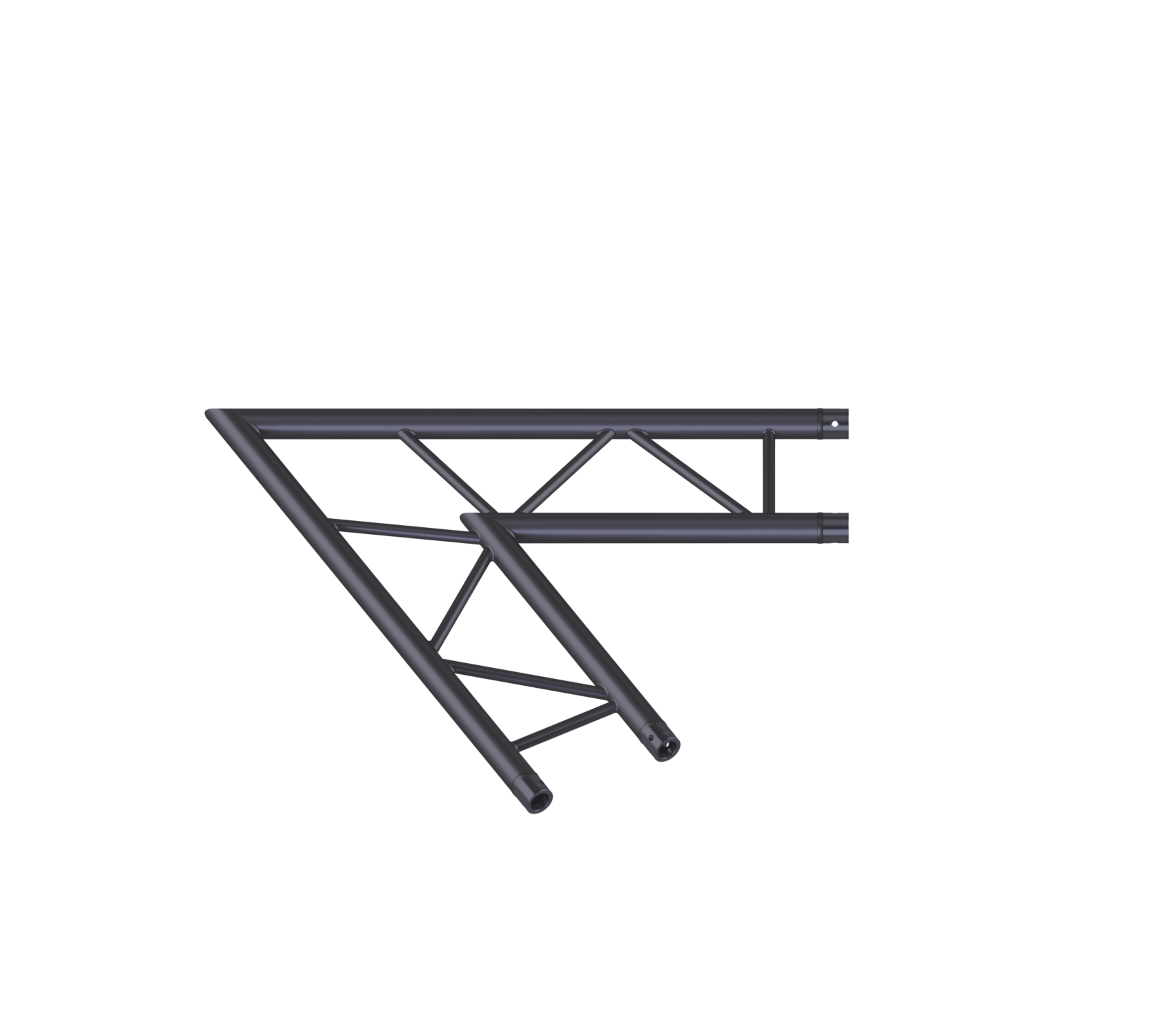 Eurotruss HD32 60° Ecke 2-Weg 100 x 100 cm, schwarz