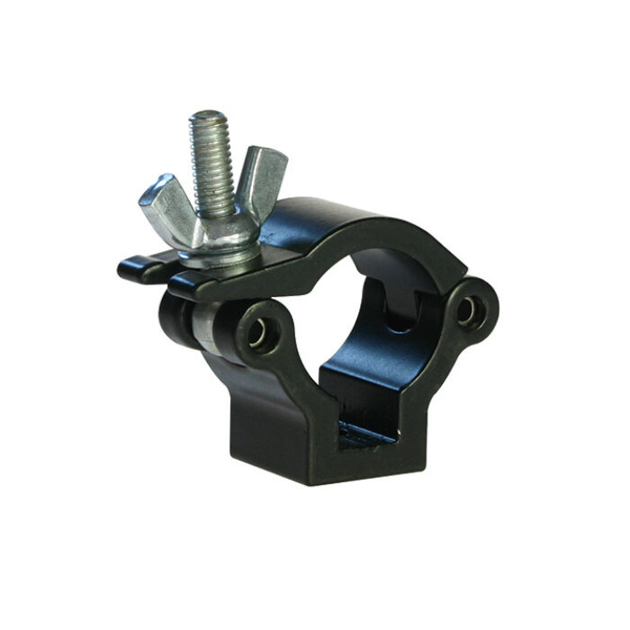 Doughty Engineering Atom Half Coupler, 25 mm/1", noir Doughty Engineering Atom Half Coupler, 25 mm/1", noir