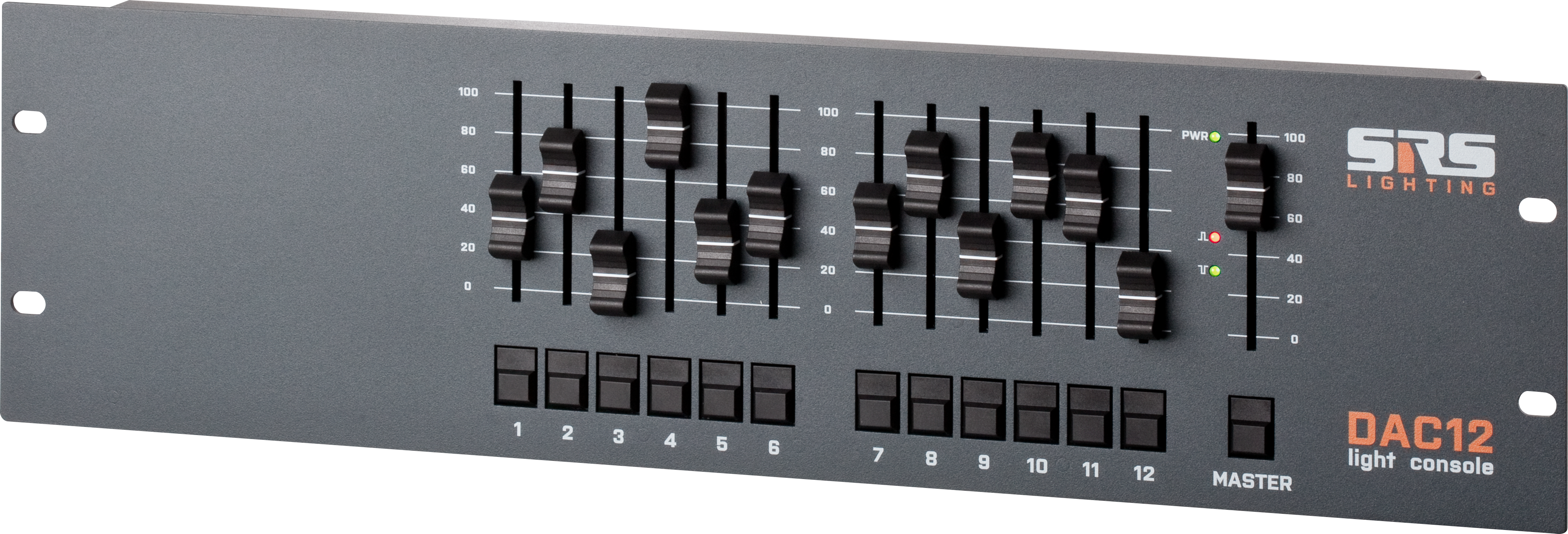 SRS DAC12-8 - Contrôleur DMX 12 canaux - XLR5