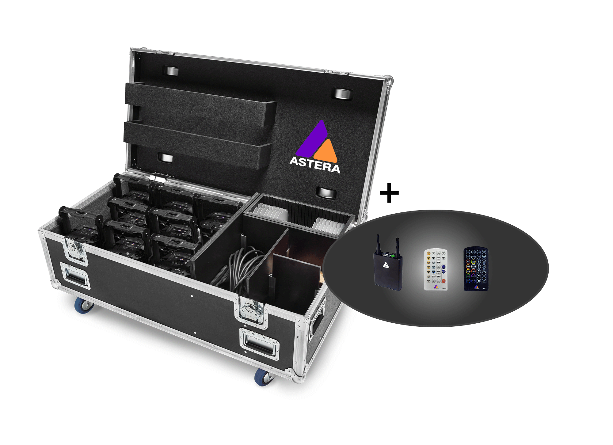 Astera AX9 PowerPAR™, Komplettset