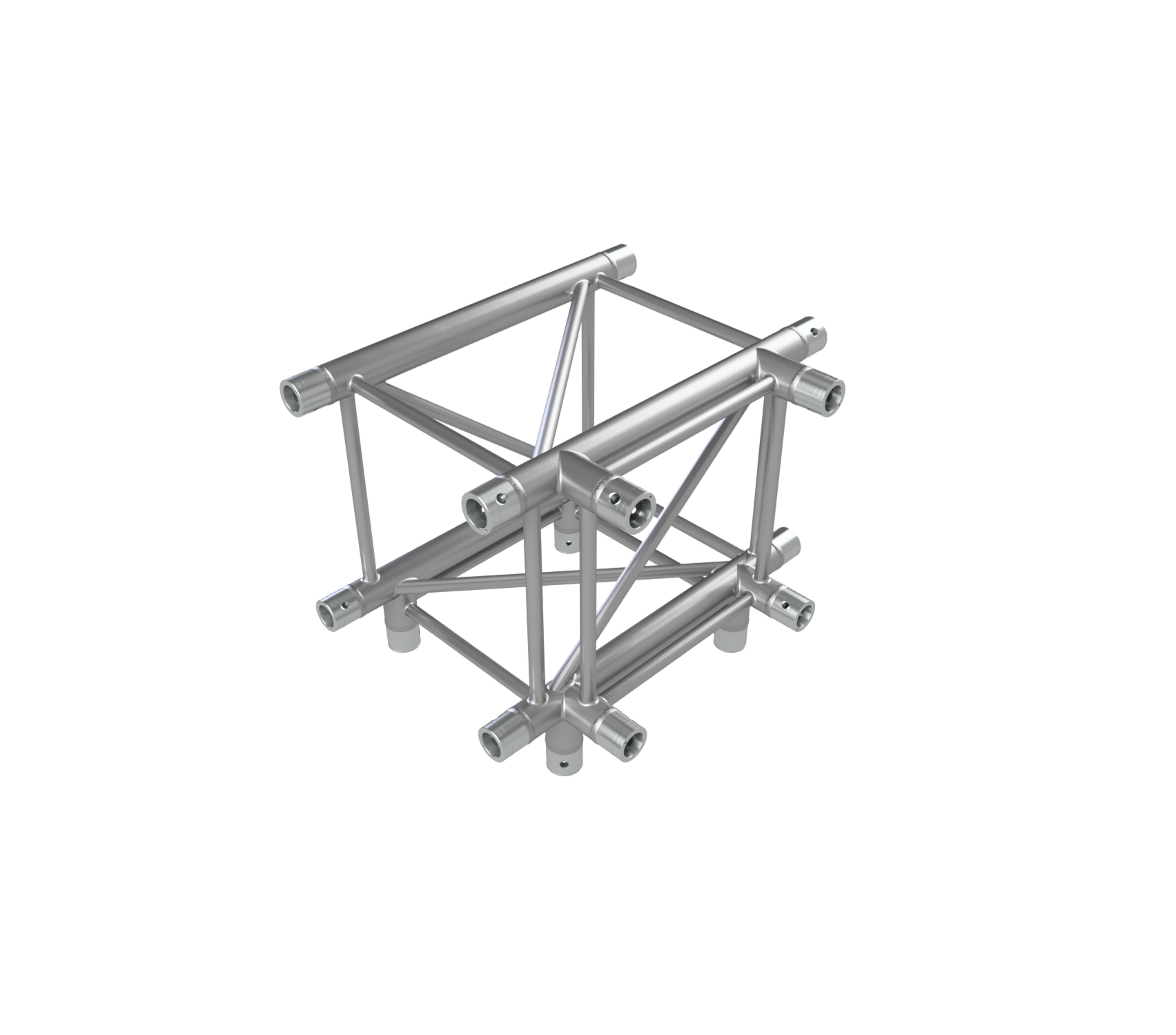 Eurotruss HD44 T-Stück + Down 4-Weg corner 60 x 50 x 50 cm