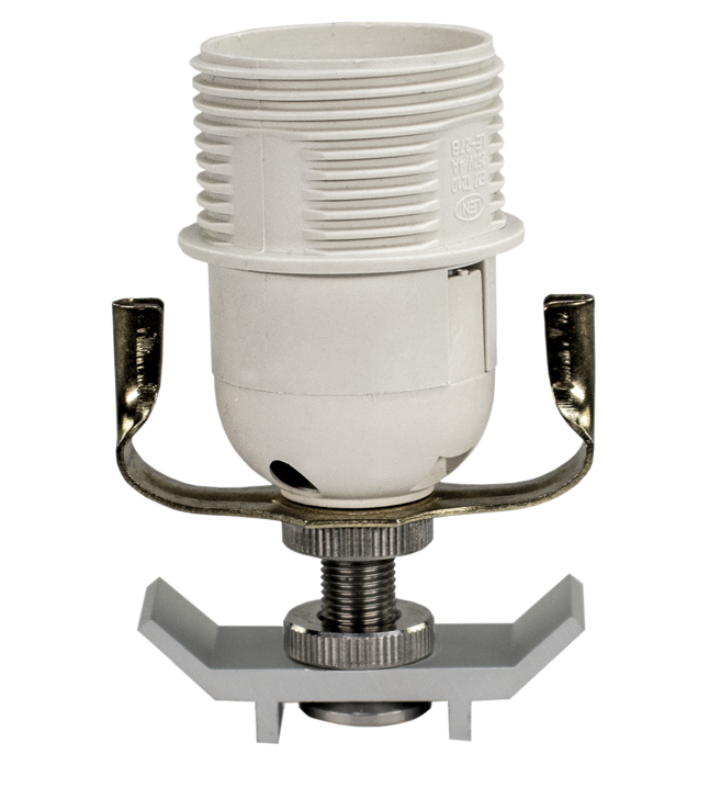 Astera FP5 E27 Sockel zu PowerStation Astera FP5 E27 Sockel Fassung  zur Montage auf PowerStation