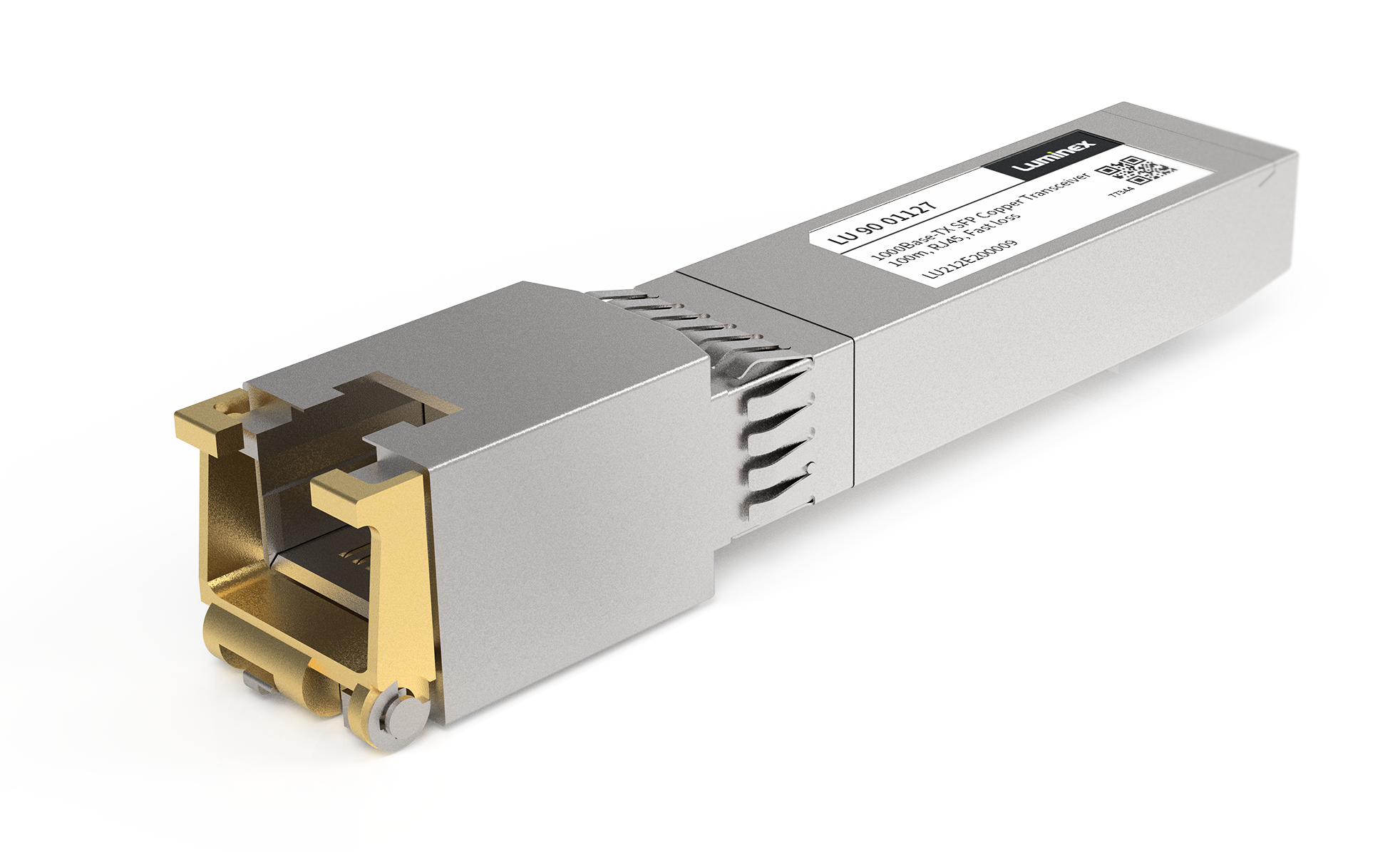 Luminex GigaCore 1000Base-T SFP Copper Transceiver 100m, RJ45, Fast loss Luminex GigaCore 1000Base-T SFP Copper Transceiver 100m, RJ45, Fast loss