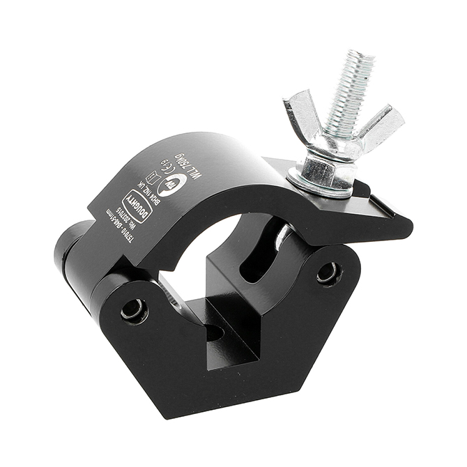 Doughty Engineering Doughty Clamp Half Coupler, noir Doughty Engineering Doughty Clamp Half Coupler, noir
