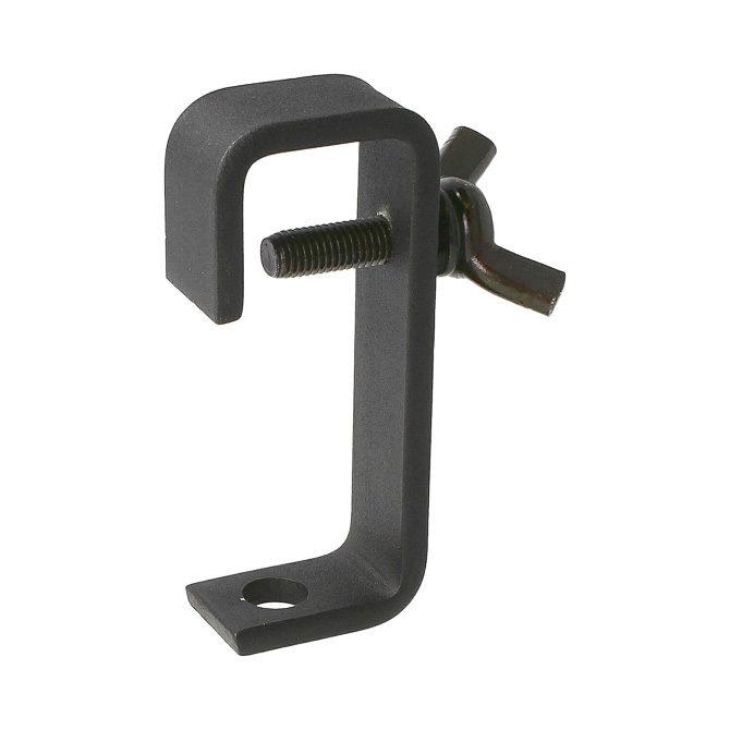 Doughty Engineering Hook Clamp 30mm Standard (25 X 6 Flat), schwarz 