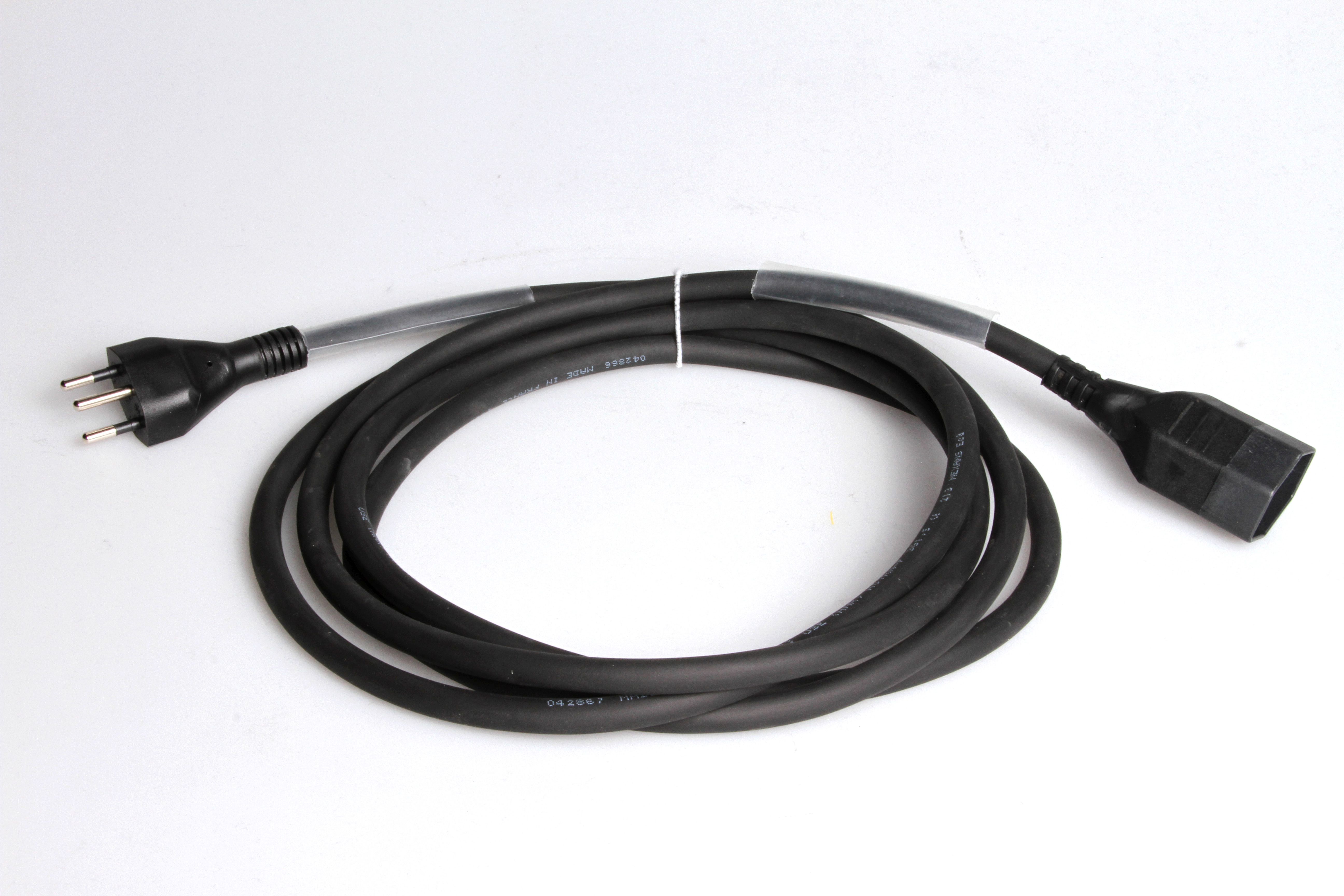 Rallonge en caoutchouc H07RN-F3G1,5, T12/T13, 2 m