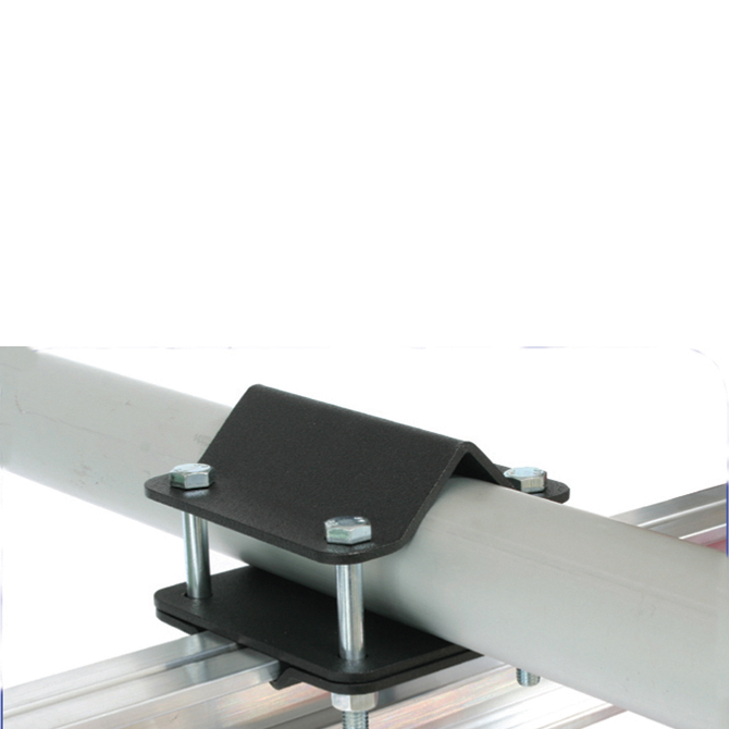 Doughty Engineering Studio Rail To Tube Bracket avec Rail Clamps Doughty Engineering Studio Rail To Tube Bracket avec Rail Clamps