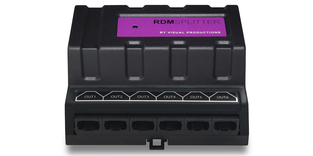 Visual Productions RDMSplitter RJ45 Visual Productions RDMSplitter RJ45