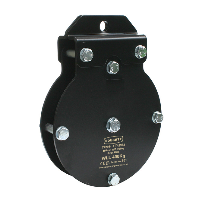 Doughty Engineering 100mm & 150mm Single Heavy Duty Pulley Awning Doughty Engineering 100mm & 150mm Single Heavy Duty Pulley Awning