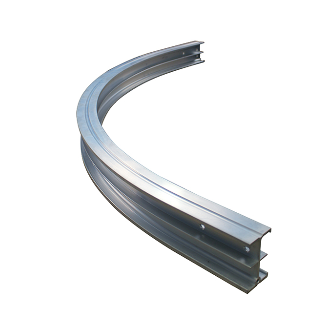 Doughty Engineering Studio Rail 80 Curved 90° R=75, argenté