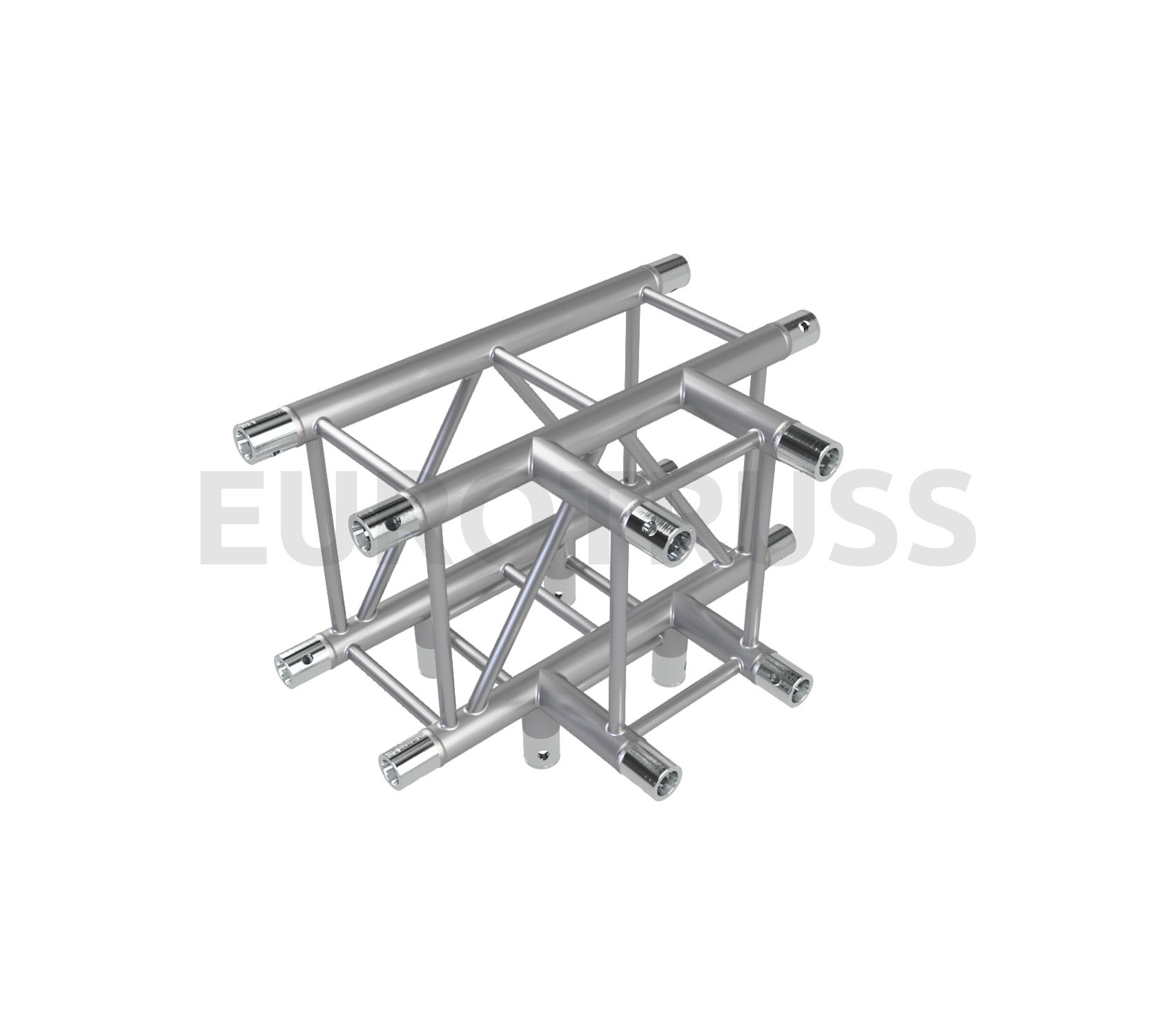 Eurotruss XD T-Stück 4-Weg + Down HD/FD34 71 x 50 x 50 cm Eurotruss XD T-Stück 4-Weg + Down HD/FD34 71 x 50 x 50 cm