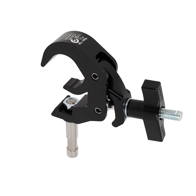 Doughty Engineering Quick Trigger Slimline Baby Grip Clamp, schwarz Doughty Engineering Quick Trigger Slimline Baby Grip Clamp, schwarz