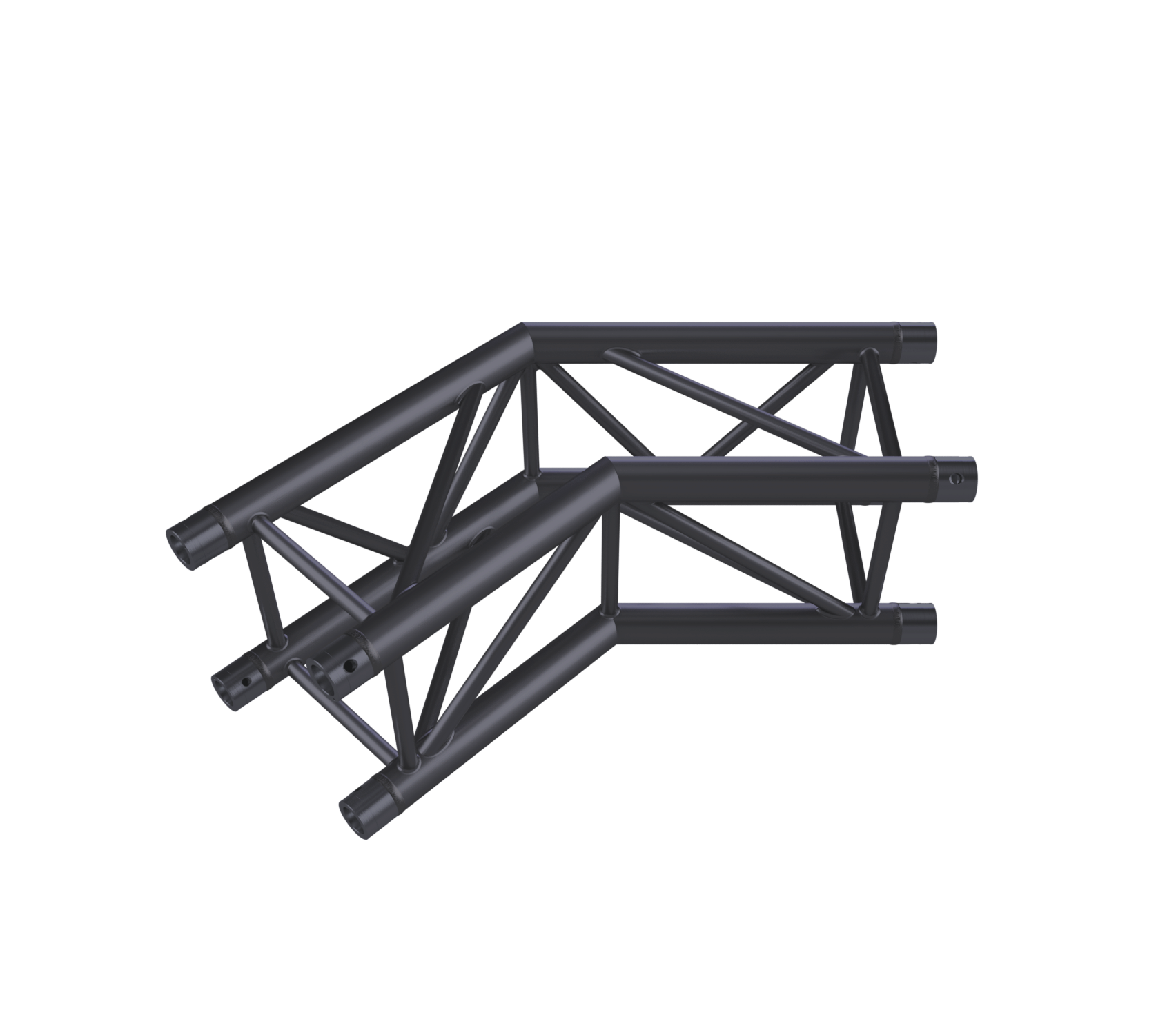 Eurotruss HD34 135° Ecke 2-Weg 50 x 50 cm, schwarz