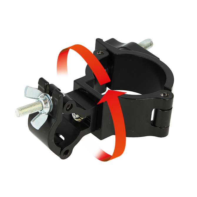 Doughty Engineering Super Lightweight Swivel Coupler, schwarz Doughty Engineering Super Lightweight Swivel Coupler, schwarz