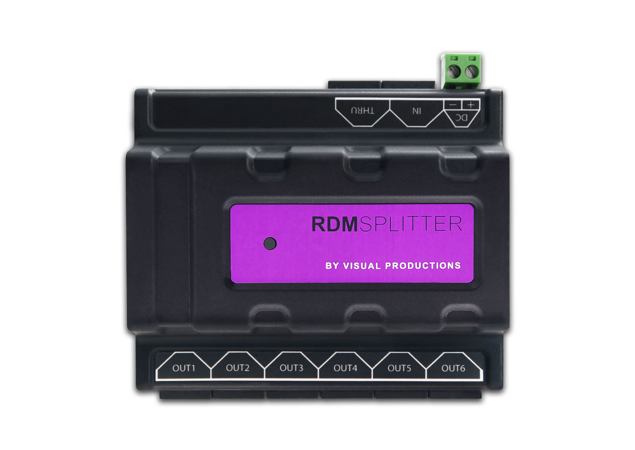 Visual Productions RDM Splitter RJ45 | RDMSPLITTERRJ45