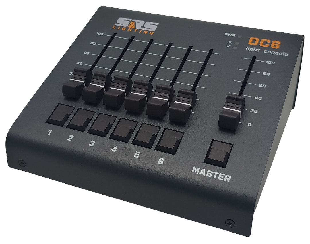 SRS DC6-5-JR - 6 canaux Contrôleur DMX