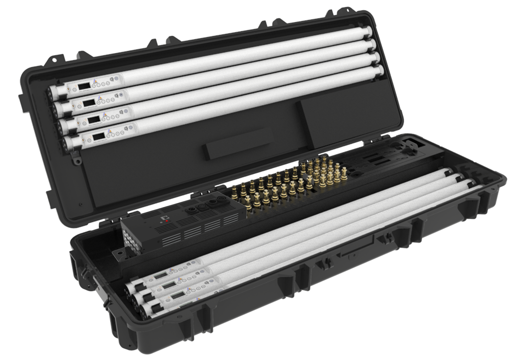 Astera Titan Tube Set  Astera Titan Set Ladekoffer  Akku Tube  RGBMA  Film- und Fernsehbeleuchtung