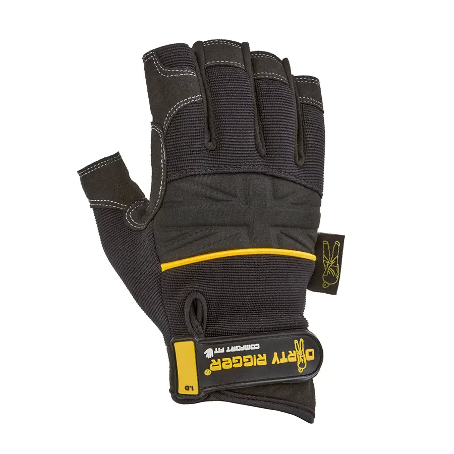 Dirty Rigger Comfort Fit Glove Fingerless, Grösse S Dirty Rigger Comfort Fit Glove Fingerless, Grösse S