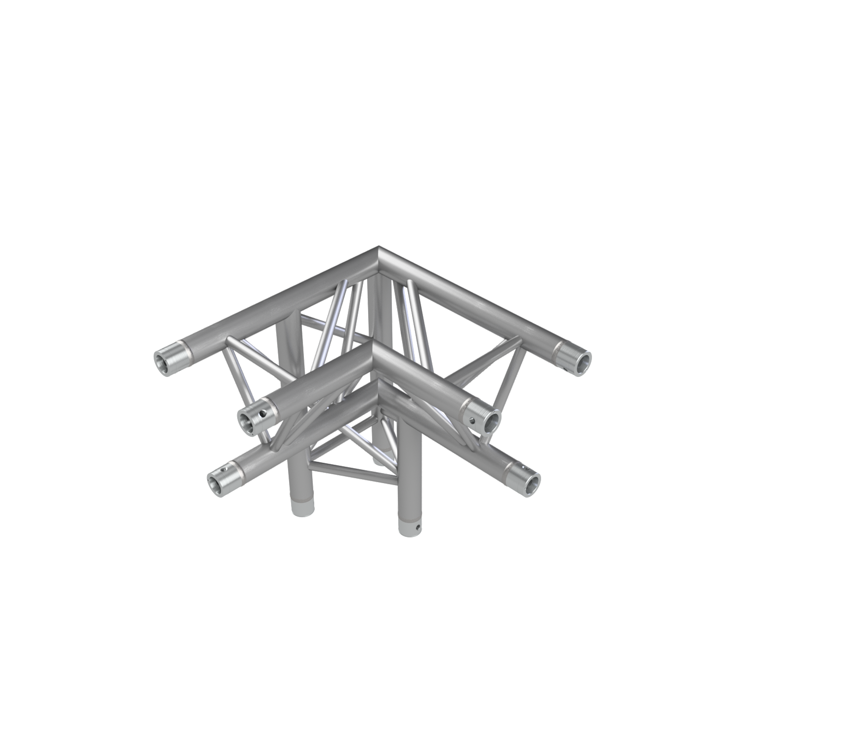 Eurotruss FD33 90° Ecke 3-Weg + Up RIGHT 50 x 50 x 50 cm