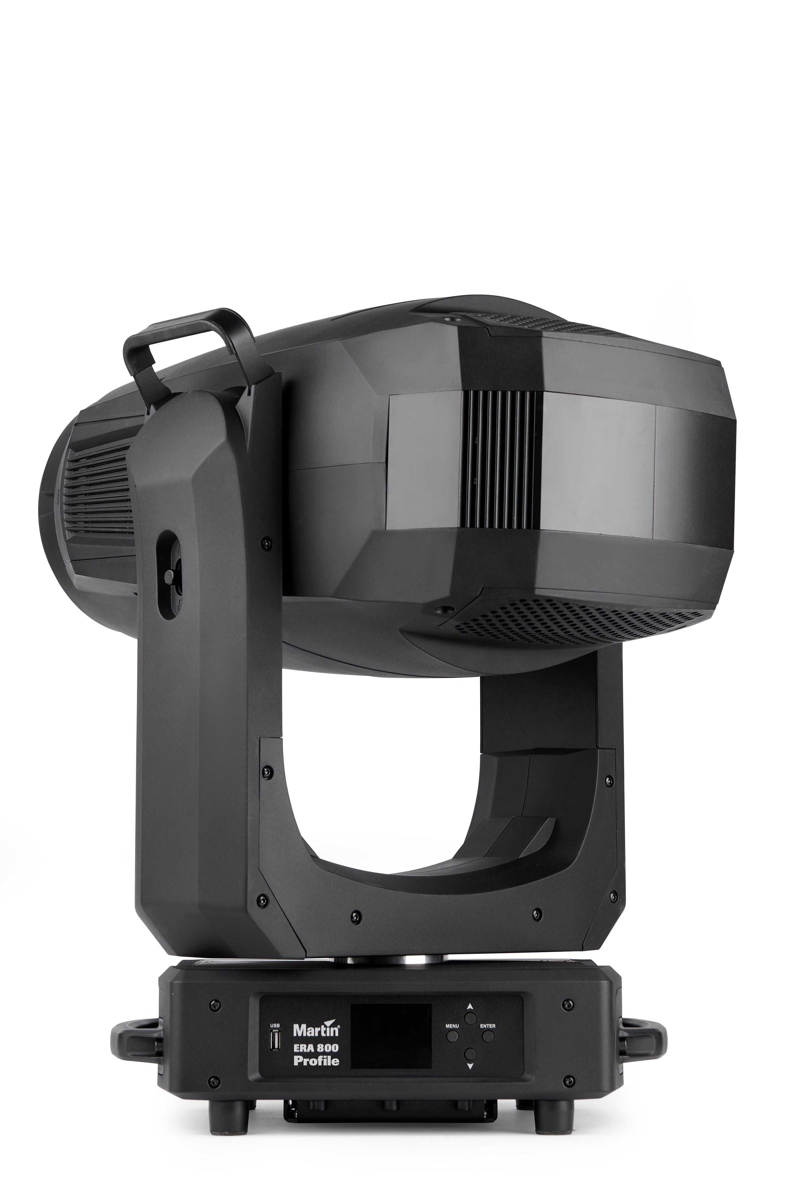 Rückseite eines Martin ERA 800 Profile Martin ERA 800 Spot Profile Moving Head CMY Zoom Animation