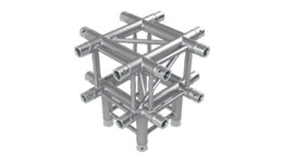 Eurotruss FD34 Kreuz + Down 5-Weg corner 50 x 50 x 50 cm Eurotruss FD34 Kreuz + Down 5-Weg corner 50 x 50 x 50 cm