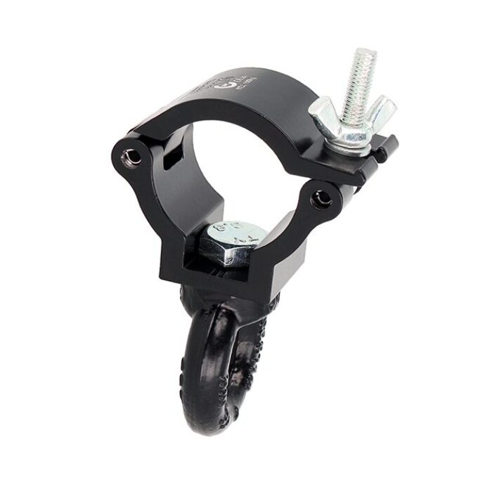 Doughty Engineering Atom Hanging Clamp, 38 mm/1 1/2", schwarz