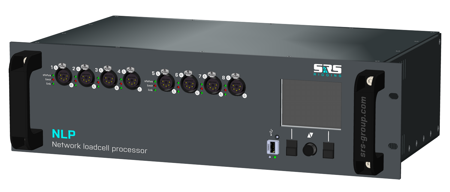SRS NLP8-3U Network Loadcell Processor, pour 8 cellules de charge