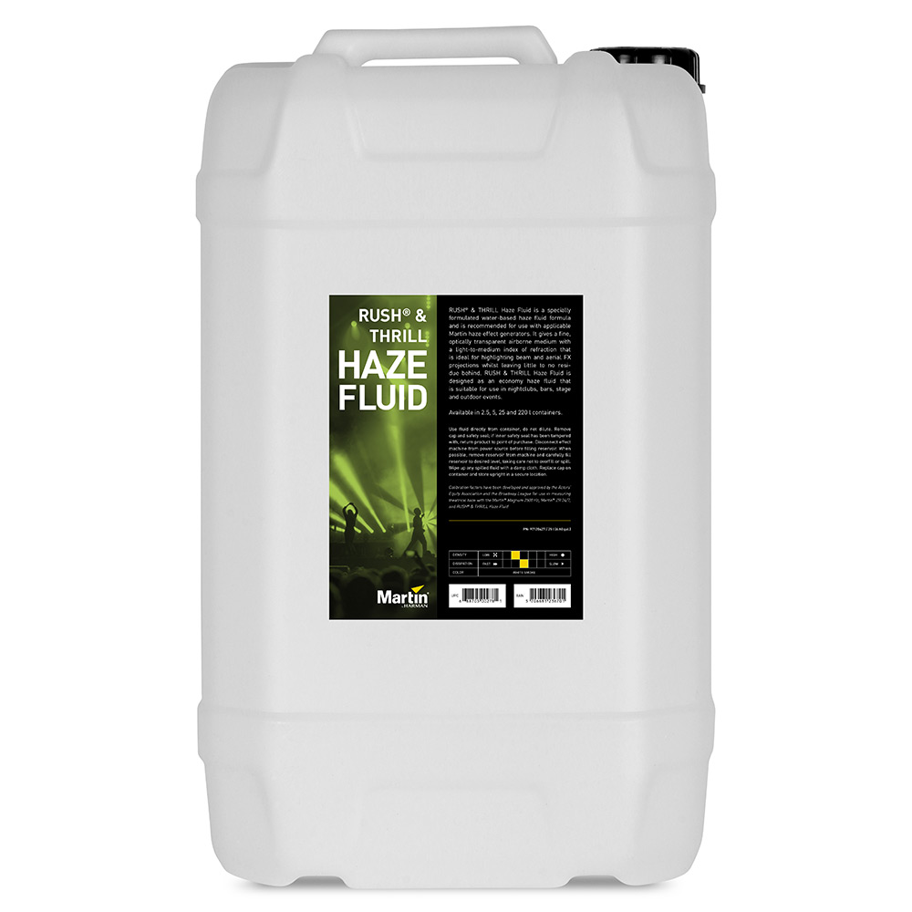 RUSH & THRILL Haze Fluid , 25 l