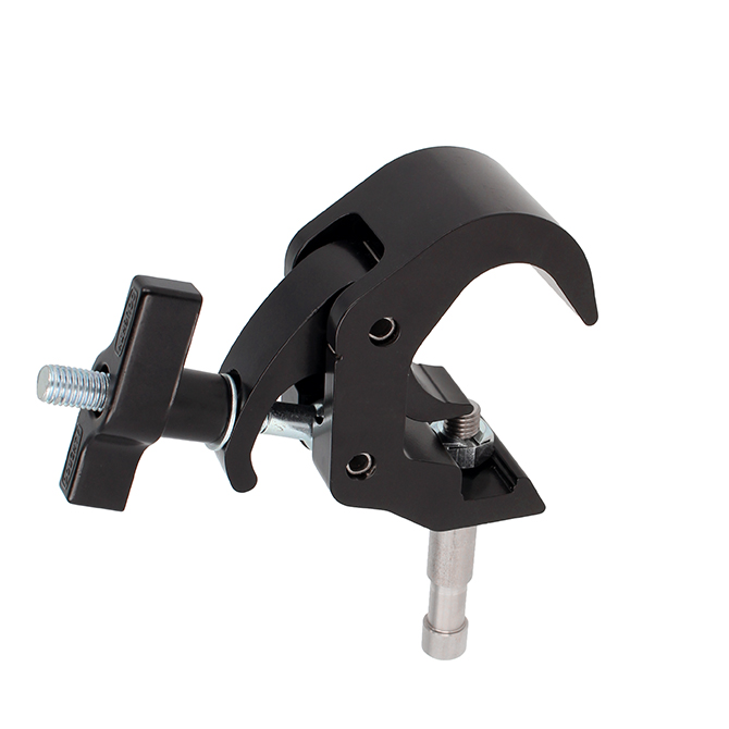 Doughty Engineering Quick Trigger Baby Grip Clamp (mit 16 mm Zapfen), schwarz Doughty Engineering Quick Trigger Baby Grip Clamp (mit 16 mm Zapfen), schwarz