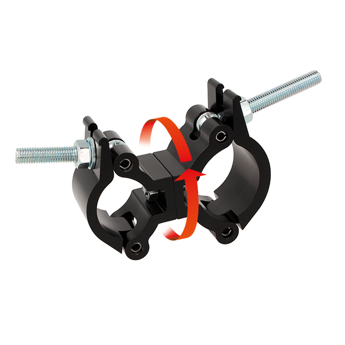 Doughty Engineering Mammoth Clamp Swivel Coupler 63mm - 51mm , noir Doughty Engineering Mammoth Clamp Swivel Coupler 63mm - 51mm , noir