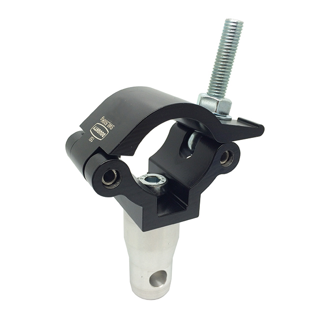 Doughty Engineering Lightweight Clamp mit halbem konischem Verbinder, schwarz