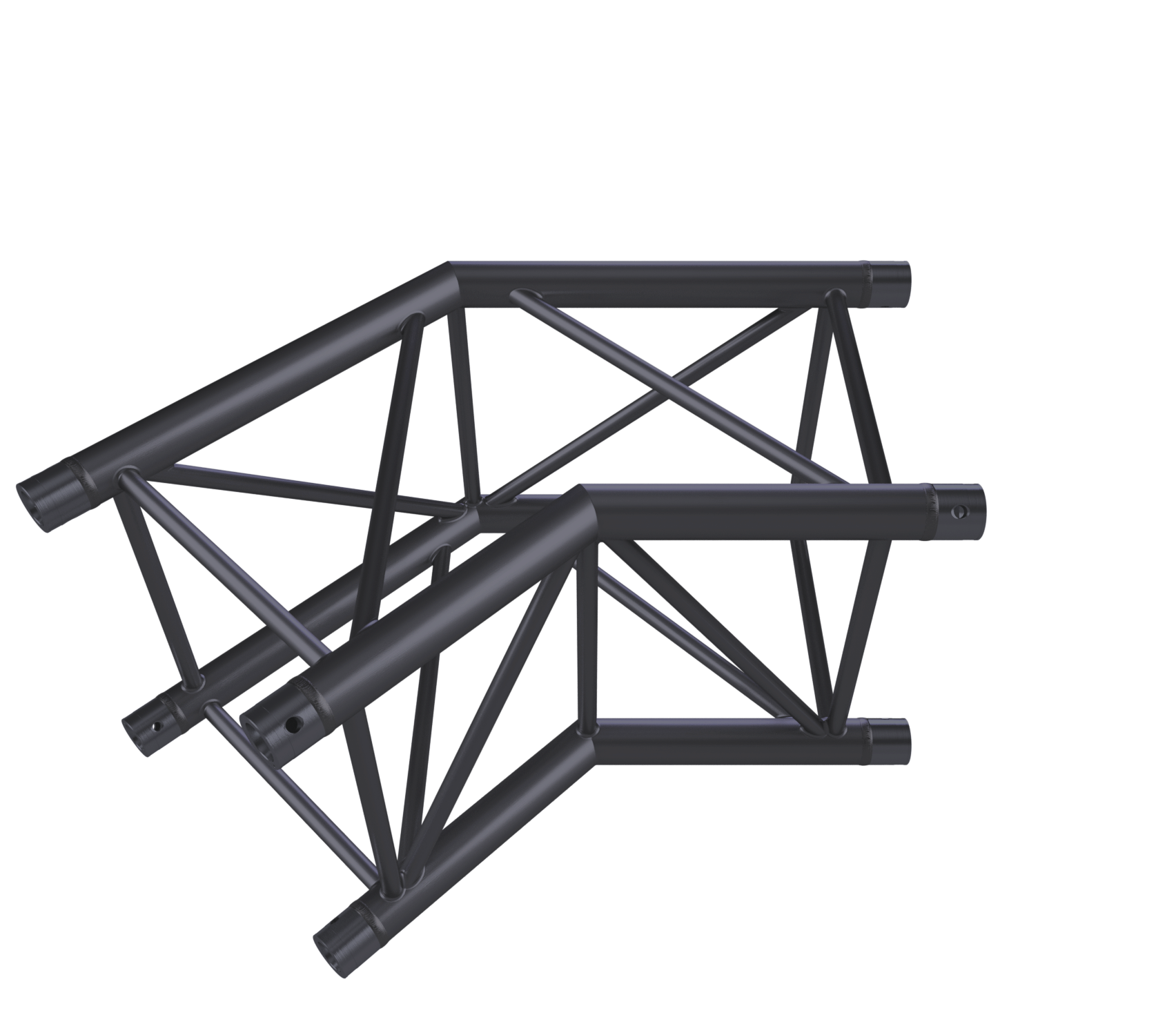 Eurotruss HD44 135° Angle 2 voies 50 x 50 cm, noir Eurotruss HD44 135° Angle 2 voies 50 x 50 cm, noir