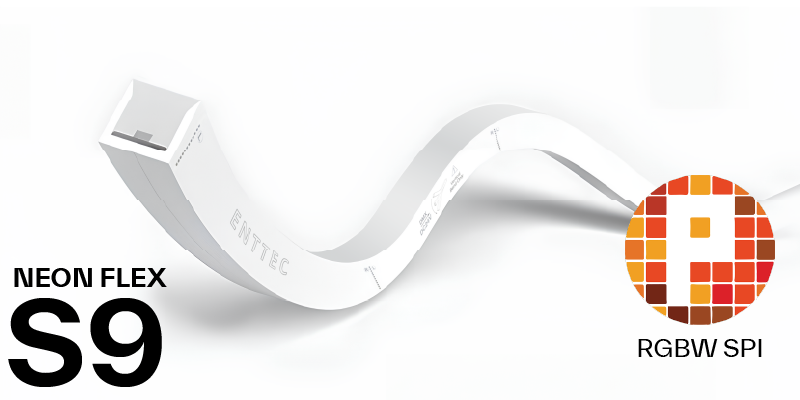 Enttec Neon Flex S9 RGBW Pixel IP68, 5000 mm