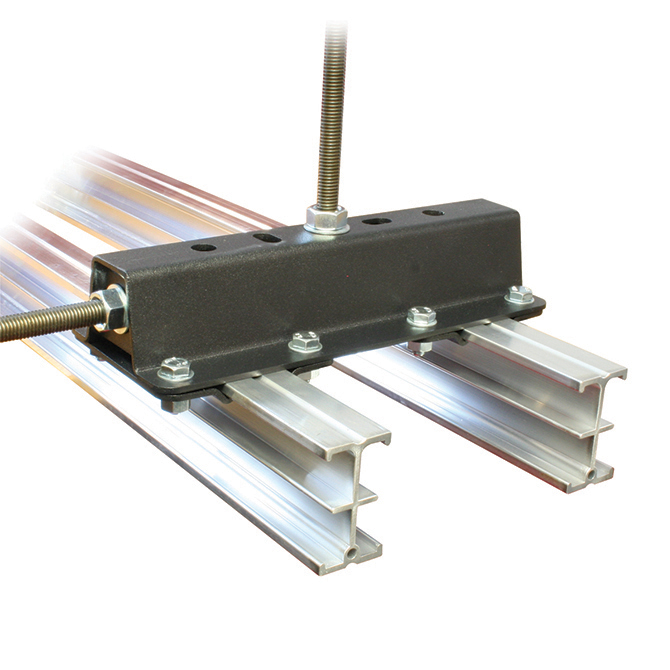 Doughty Engineering Studio Rail Double Rail Suspension Bracket avec possibilité de montage mural Doughty Engineering Studio Rail Double Rail Suspension Bracket avec possibilité de montage mural