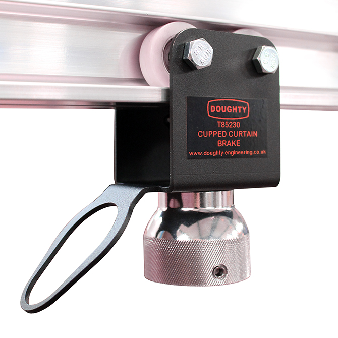 Doughty Engineering Studio Rail 80 Cupped Curtain Bremse Doughty Engineering Studio Rail 80 Cupped Curtain Bremse